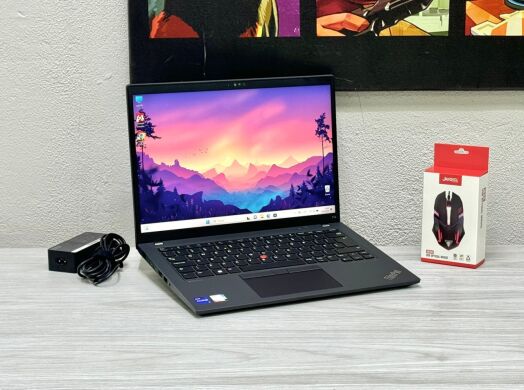 Ультрабук Lenovo ThinkPad T14 Gen 4 / 14" (1920x1200) IPS / Intel Core i7-1355U (10 (12) ядер по 3.7 - 5.0 GHz) / 32 GB DDR5 / 1000 GB SSD / Intel Iris Xe Graphics / WebCam / Win 11 Pro