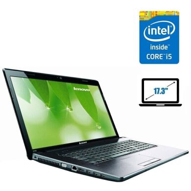 Ноутбук Lenovo G780 / 17.3" (1600x900) TN / Intel Core i5-3320M (2 (4) ядра по 2.6 - 3.3 GHz) / 8 GB DDR3 / 120 GB SSD / Intel HD Graphics 4000 / WebCam
