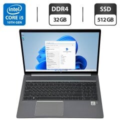 Мобільна рабоча станція Б-клас HP ZBook Power 15 G7 / 15.6" (1920x1080) IPS / Intel Core i5-10300H (4 (8) ядра по 2.5 - 4.5 GHz) / 32 GB DDR4 / 512 GB SSD M.2 / Intel UHD Graphics / WebCam / Windows 11 Pro