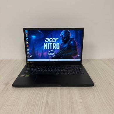 Игровой ноутбук Acer Nitro V15 ANV15-41 / 15.6" (1920x1080) IPS / AMD Ryzen 7 7735HS (8 (16) ядер по 3.2 - 4.75 GHz) / 16 GB DDR5 / 1000 GB SSD NVMe / nVidia GeForce RTX 4060, 8 GB GDDR6, 128-bit / WebCam Игровой ноутбук Acer Nitro V15 ANV15-41 / 15.6" (1920x1080) IPS / AMD Ryzen 7 7735HS (8 (16) ядер по 3.2 - 4.75 GHz) / 16 GB DDR5 / 1000 GB SSD NVMe / nVidia GeForce RTX 4060, 8 GB GDDR6, 128-bit / WebCam