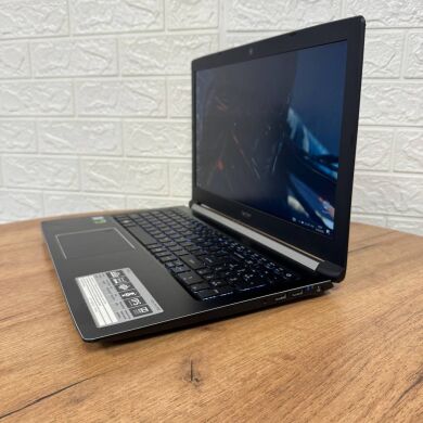 Игровой ноутбук Б-класс Acer Aspire 7 A715-71G / 15.6" (1920x1080) IPS / Intel Core i5-7300HQ (4 ядра по 2.5 - 3.5 GHz) / 16 GB DDR4 / 500 GB SSD / nVidia GeForce GTX 1050, 2 GB GDDR5, 128-bit / WebCam