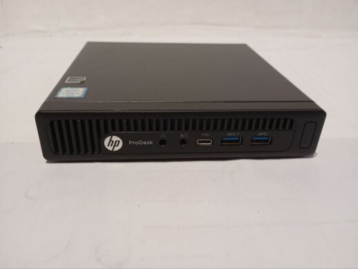 Неттоп HP ProDesk 600 G2 Mini USFF / Intel Core i5-6500T (4 ядра по 2.5 -3.1 GHz) / 8 GB DDR4 / 250 GB SSD + 500 GB HDD / Intel HD Graphics 530