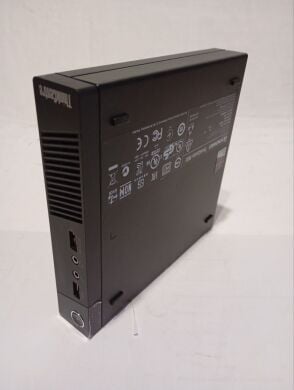 Неттоп Б-клас Lenovo ThinkCentre M93p Tiny USFF / Intel Core i5-4570S (4 ядра по 2.9 - 3.6 GHz) / 8 GB DDR3 / 240 GB SSD / Intel HD Graphics 4600 / Блок живлення у комплекті