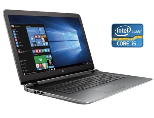 Ноутбук Б-класс HP Pavilion 17-g119dx / 17.3" (1600x900) TN / Intel Core i5-4210U (2 (4) ядра по 1.7 - 2.7 GHz) / 8 GB DDR3 / 250 GB SSD / Intel HD Graphics 4400 / WebCam
