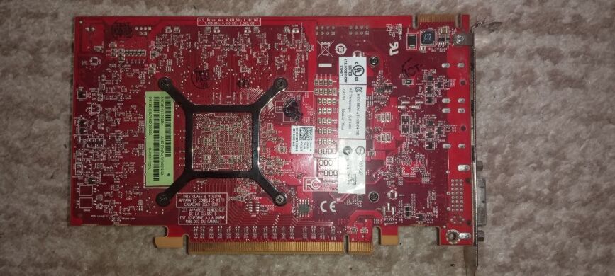 Дискретная видеокарта AMD FirePro W5000, 2 GB GDDR5, 256-bit / 1x HDMI, 2x DisplayPort