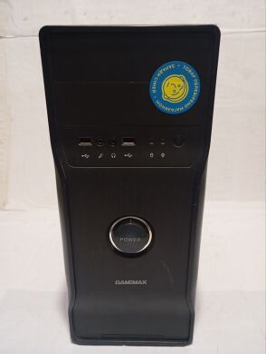 ПК Б-класс GameMax Tower / Intel Core 2 Quad Q8300 (4 ядра по 2.5 GHz) / 8 GB DDR3 / 250 GB HDD / Intel HD GMA X4500 / 400W