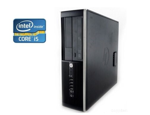 ПК HP Compaq 8200 Elite SFF / Intel Core i5-2400 (4 ядра по 3.1 - 3.4 GHz) / 8 GB DDR3 / 500 GB HDD / Intel HD Graphics 2000 / DVD-RW