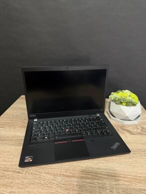 Ультрабук Lenovo ThinkPad T14 / 14" (1920x1080) TN / AMD Ryzen 5 PRO 4650U (6 (12) ядер по 2.1 - 4.0 GHz) / 16 GB DDR4 / 256 GB SSD / AMD Radeon Vega Graphics / WebCam / Win 10