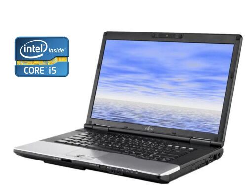 Ноутбук Fujitsu LifeBook E752 / 15.6" (1366x768) TN / Intel Core i5-3320M (2 (4) ядра по 2.6 - 3.3 GHz) / 8 GB DDR3 / 240 GB SSD / Intel HD Graphics 4000 / Win 10