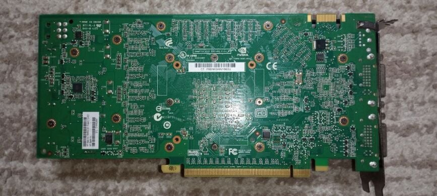 Дискретная видеокарта nVidia GeForce GTX 260 OEM, 1.8 GB GDDR3, 448-bit / 2x DVI