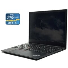 Ноутбук Lenovo ThinkPad E590 / 15.6" (1920x1080) IPS / Intel Core i5-8265U (4 (8) ядра по 1.6 - 3.9 GHz) / 8 GB DDR4 / 128 GB SSD / Intel UHD Graphics 620 / WebCam / Win 10 Pro