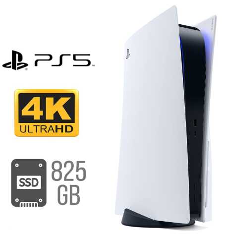 Игровая консоль Sony Playstation PS5 CFI-1015B AMD Ryzen Zen Custom (8  ядер по GHz) 16 GB GDDR6 825 GB SSD AMD Radeon RDNA 2, 16 GB