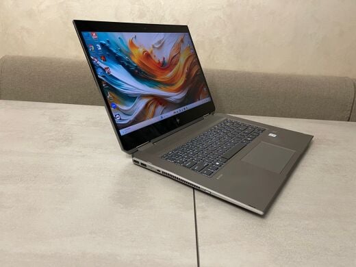 Мобільна робоча станція трансформер HP ZBook Studio x360 G5 / 15.6" (3840x2160) IPS Touch / Intel Core i9-8950HK (6 (12) ядер по 2.9 - 4.8 GHz) / 16 GB DDR4 / 256 GB SSD M.2 / nVidia Quadro P2000, 4 GB GDDR5, 128-bit / WebCam