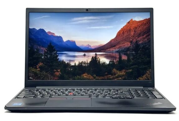 Ультрабук Б-класс Lenovo ThinkPad E15 Gen 2 / 15.6" (1920x1080) IPS / Intel Core i5-1135G7 (4 (8) ядра по 2.4 - 4.2 GHz) / 16 GB DDR4 / 256 GB SSD / Intel Iris Xe Graphics / WebCam / Win 10 Pro