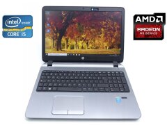 Ноутбук HP ProBook 450 G2 / 15.6" (1366x768) TN / Intel Core i5-5200U (2 (4) ядра по 2.2 - 2.7 GHz) / 8 GB DDR3 / 180 GB SSD / AMD Radeon R5 M255, 1 GB DDR3, 128-bit / WebCam