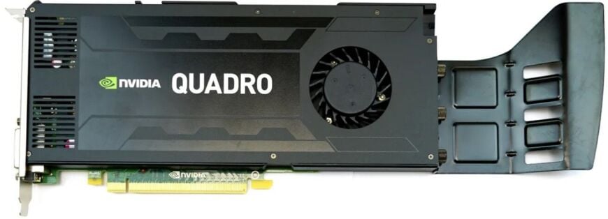 Дискретная видеокарта nVidia Quadro K4200, 4 GB GDDR5, 256-bit / 2x DisplayPort, 1x DVI