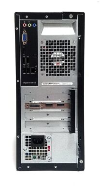 Ігровий ПК Dell Inspirion 3650 / Intel Core i3-6100 (2 (4) ядра по 3.7 GHz) / 8 GB DDR3 / 256 GB SSD / nVidia GeForce GTX 745, 2 GB GDDR3, 128-bit / Wi-Fi+Bluetooth / DVD / Win 10 Home Lic
