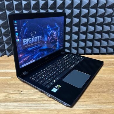 Ноутбук Acer Aspire E5-575G / 15.6" (1920x1080) TN / Intel Core i5-6200U (2 (4) ядра по 2.3 - 2.8 GHz) / 8 GB DDR4 / 128 GB SSD / nVidia GeForce GTX 950M, 2 GB GDDR5, 128-bit / WebCam / Win 10
