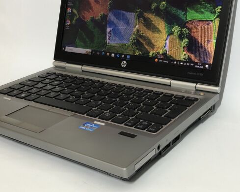 Нетбук Б-класс HP EliteBook 2570p / 12.5" (1366x768) TN / Intel Core i7-3520M (2 (4) ядра по 2.9 - 3.6 GHz) / 4 GB DDR3 / 320 GB HDD / Intel HD Graphics 4000 / WebCam / DVD-ROM / Win 10 Pro