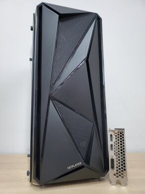 Ігровий ПК 1stPlayer Black Tower NEW / Intel Core i5-4590 (4 ядра по 3.3 - 3.7 GHz) / 16 GB DDR3 / 480 GB SSD NEW / nVidia GeForce GTX 1660 Super, 6 GB GDDR6, 192-bit / 750W + Wi-Fi адаптер D-Link DWA-140