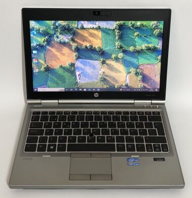 Нетбук Б-класс HP EliteBook 2570p / 12.5" (1366x768) TN / Intel Core i7-3520M (2 (4) ядра по 2.9 - 3.6 GHz) / 4 GB DDR3 / 320 GB HDD / Intel HD Graphics 4000 / WebCam / DVD-ROM / Win 10 Pro