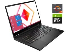 Ігровий ноутбук Б-клас HP Omen 15-en1013dx / 15.6" (1920x1080) IPS / AMD Ryzen 7 5800H (8 (16) ядер по 3.2 - 4.4 GHz) / 16 GB DDR4 / 512 GB SSD / nVidia GeForce RTX 3060, 6 GB GDDR6, 192-bit / WebCam