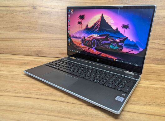 Ноутбук-трансформер HP Pavilion x360 15-dg1052nr / 15.6" (1920x1080) IPS Touch / Intel Core i5-10210U (4 (8) ядра по 1.6 - 4.2 GHz) / 16 GB DDR4 / 512 GB SSD / Intel UHD Graphics / WebCam / Windows 10 Ноутбук-трансформер HP Pavilion x360 15-dg1052nr / 15.6" (1920x1080) IPS Touch / Intel Core i5-10210U (4 (8) ядра по 1.6 - 4.2 GHz) / 16 GB DDR4 / 512 GB SSD / Intel UHD Graphics / WebCam / Windows 10