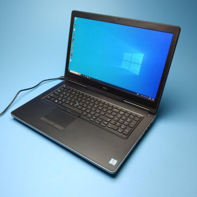 Мобільна робоча станція Б-клас Dell Precision 7710 / 17.3" (1920x1080) IPS / Intel Core i7-6820HQ (4 (8) ядра по 2.7 - 3.6 GHz) / 16 GB DDR4 / 480 GB SSD / nVidia Quadro M3000M, 4 GB GDDR5, 256-bit / WebCam / Win10 Pro