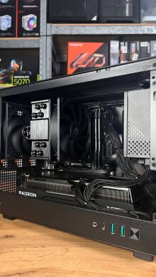 Сборка под заказ: новый игровой ПК Deepcool CH160 Black Tower / AMD Ryzen 5 5600 (6 (12) ядер по 3.5 - 4.4 GHz) / 32 GB DDR4 / 1000 GB SSD M.2 / AMD Radeon RX 9060 XT, 16 GB GDDR6, 128-bit / 650W Сборка под заказ: новый игровой ПК Deepcool CH160 Black Tower / AMD Ryzen 5 5600 (6 (12) ядер по 3.5 - 4.4 GHz) / 32 GB DDR4 / 1000 GB SSD M.2 / AMD Radeon RX 9060 XT, 16 GB GDDR6, 128-bit / 650W