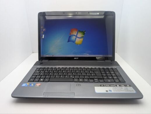 Ноутбук Acer Aspire 7740 / 17.3" (1600x900) TN / Intel Core i5-430M (2 (4) ядра по 2.2 - 2.5 GHz) / 6 GB DDR3 / 640 GB HDD / AMD Radeon HD 5470, 512 MB GDDR5, 64-bit / WebCam / DVD-ROM