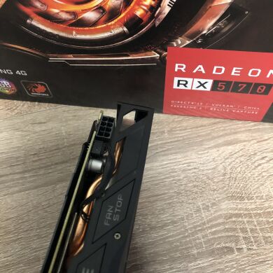 Дискретная видеокарта AMD Gigabyte Radeon RX 570, 4 GB GDDR5, 256bit