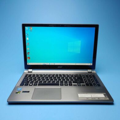 Ігровий ноутбук Acer Aspire V5 573PG / 15.6" (1366x768) TN Touch / Intel Core i5-4210U (2 (4) ядра по 1.7 - 2.7 GHz) / 8 GB DDR3 / 128 GB SSD / nVidia GeForce GTX 850M, 4 GB DDR3, 128-bit / WebCam / Win 10 Home