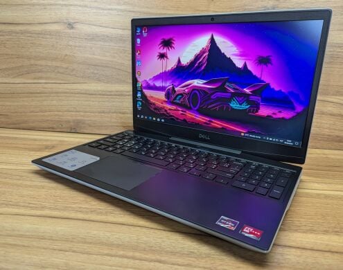 Ігровий ноутбук Dell G5 SE 5505 / 15.6" (1920x1080) IPS / AMD Ryzen 7 4800H (8 (16) ядер по 2.9 - 4.2 GHz) / 16 GB DDR4 / 512 GB SSD / AMD Radeon RX 5600M, 6 GB GDDR6, 192-bit / WebCam / Windows 10 Ігровий ноутбук Dell G5 SE 5505 / 15.6" (1920x1080) IPS / AMD Ryzen 7 4800H (8 (16) ядер по 2.9 - 4.2 GHz) / 16 GB DDR4 / 512 GB SSD / AMD Radeon RX 5600M, 6 GB GDDR6, 192-bit / WebCam / Windows 10