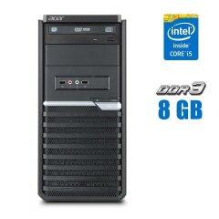Комп'ютер Acer Veriton M290 Tower / Intel Core i5-2320 (4 ядра по 3.0 - 3.3 GHz) / 8 GB DDR3 / 320 GB HDD / Intel HD Graphics 2000 / DVD-RW