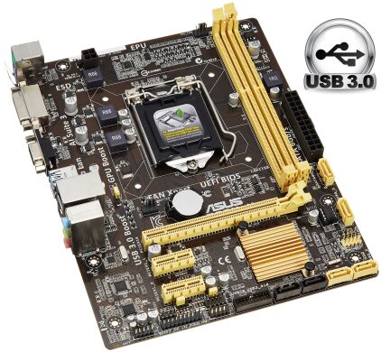 Материнська плата Asus B85M-K / Socket LGA1150