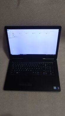 Мобільна робоча станція Б-клас Dell Precision 7710 / 17.3" (1920x1080) IPS / Intel Core i7-6820HQ (4 (8) ядра по 2.7 - 3.6 GHz) / 16 GB DDR4 / 256 GB SSD / nVidia Quadro M4000M, 4 GB GDDR5, 256-bit / WebCam / HDMI