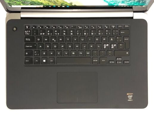 Мобільна робоча станція Dell Precision M3800 / 15.6'' (3840x2160) IPS Touch / Intel Core i7-4702HQ (4 (8) ядра по 2.2 - 3.2 GHz) / 16 GB DDR3 / 256 GB SSD / nVidia Quadro K1100M, 2 GB GDDR5, 128-bit / WebCam / Win 10 Pro