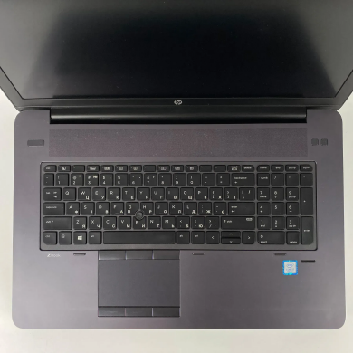 Мобильная рабочая станция HP zBook 17 G4 / 17.3" (1920x1080) IPS / Intel Core i7-7700HQ (4 (8) ядра по 2.8 - 3.8 GHz) / 16 GB DDR4 / 512 GB SSD / nVidia Quadro P3000, 6 GB GDDR5, 192-bit / WebCam / Fingerprint