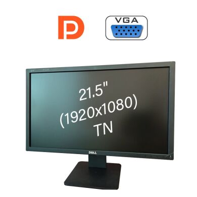 Монитор Dell E2216H / 21.5" (1920x1080) TN / 1x DP, 1x VGA Монитор Dell E2216H / 21.5" (1920x1080) TN / 1x DP, 1x VGA