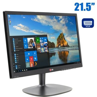 Монітор LG 22M35A-B / 21.5" (1920x1080) TN+film / VGA / VESA 75x75 
