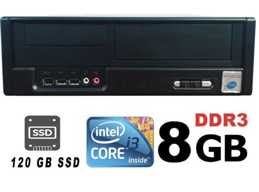 MSI SFF / Intel Core i3-3220 (2(4)ядра по 3.30GHz) / 8 GB DDR3 / 120 GB SSD new