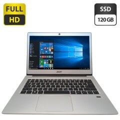 Ноутбук Acer Swift 1 (SF113-31) / 13.3" (1920x1080) TN / Intel Pentium N4200 (4 ядра по 1.1 - 2.5 GHz) / 4 GB DDR3 / 120 GB SSD / Intel HD Graphics 505 / WebCam