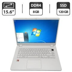 Ноутбук Asus X505BA / 15.6" (1366x768) TN / AMD A9-9425 (2 ядра по 3.1 - 3.7 GHz) / 8 GB DDR4 / 120 GB SSD / AMD Radeon R5 Graphics / WebCam