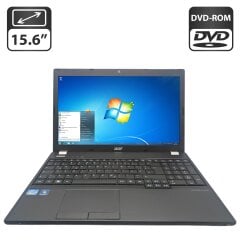 Ноутбук Б-клас Acer TravelMate 5760 / 15.6" (1366x768) TN / Intel Core i3-2328M (2 (4) ядра по 2.2 GHz) / 6 GB DDR3 / 320 GB HDD / Intel HD Graphics 3000 / WebCam / DVD-ROM / АКБ не тримає