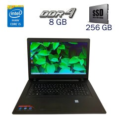 Ноутбук Б-класс Lenovo IdeaPad 110-17IKB / 17.3" (1600x900) TN / Intel Core i5-7200U (2 (4) ядра по 2.5 - 3.1 GHz) / 8 GB DDR4 / 256 GB SSD / Intel HD Graphics 620 / WebCam + Беспроводная мышка