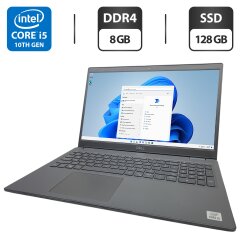 Ноутбук Dell Latitude 3510 / 15.6" (1920x1080) IPS / Intel Core i5-10210U (4 (8) ядра по 1.6 - 4.2 GHz) / 8 GB DDR4 / 128 GB SSD / Intel UHD Graphics / WebCam
