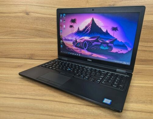 Ноутбук Dell Latitude 5580 / 15.6" (1366x768) TN / Intel Core i5-7200U (2 (4) ядра по 2.5 - 3.1 GHz) / 8 GB DDR4 / 256 GB SSD / Intel HD Graphics 620 / WebCam / Windows 10