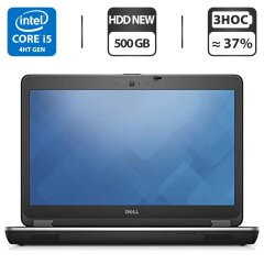 Ноутбук Dell Latitude E6540 / 15.6" (1366x768) TN / Intel Core i5-4310M (2 (4) ядра по 2.7 - 3.4 GHz) / 8 GB DDR3 / 500 GB HDD NEW / Intel HD Graphic 4600 / WebCam / DVD-ROM