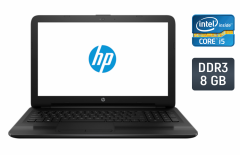 Ноутбук HP 15-ba009dx / 15.6" (1366x768) TN / AMD A6 7310 (4 ядра по 2.0 - 2.4 GHz) / 8 GB DDR3 / 240 GB SSD / AMD Radeon R4 Graphics / WebCam / Windows 10