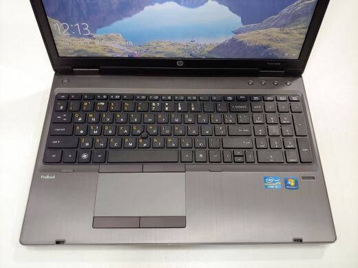Ноутбук HP ProBook 6560b / 15.6" (1366x768) TN / Intel Core i3-2310M (2 (4) ядра по 2.1 GHz) / 4 GB DDR3 / 500 GB HDD / Intel HD Graphics 3000 / DVD-ROM / VGA